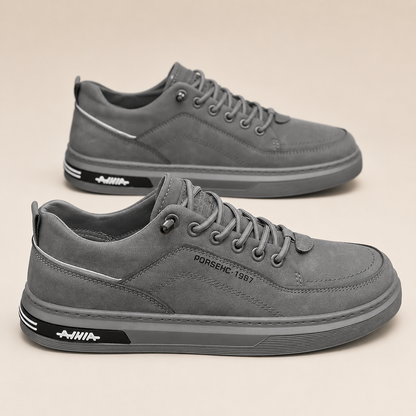 Ahia — Sneaker de Cuero Legítimo con Estilo Urbano