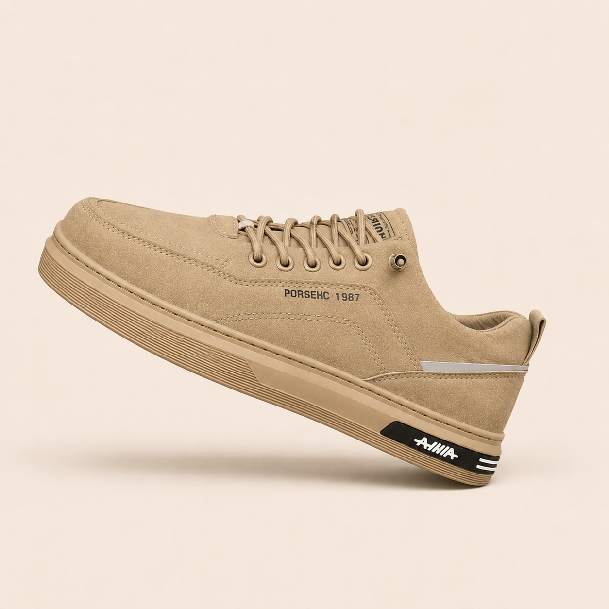 Ahia — Sneaker de Cuero Legítimo con Estilo Urbano